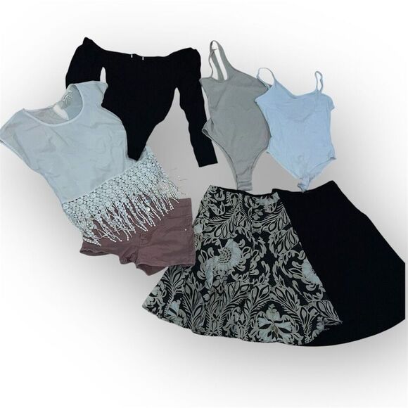 7 Pc. Bundle, SHEIN, love Fire, Ann Taylor, Talbots, Monteau Women’s XS - Picture 1 of 8